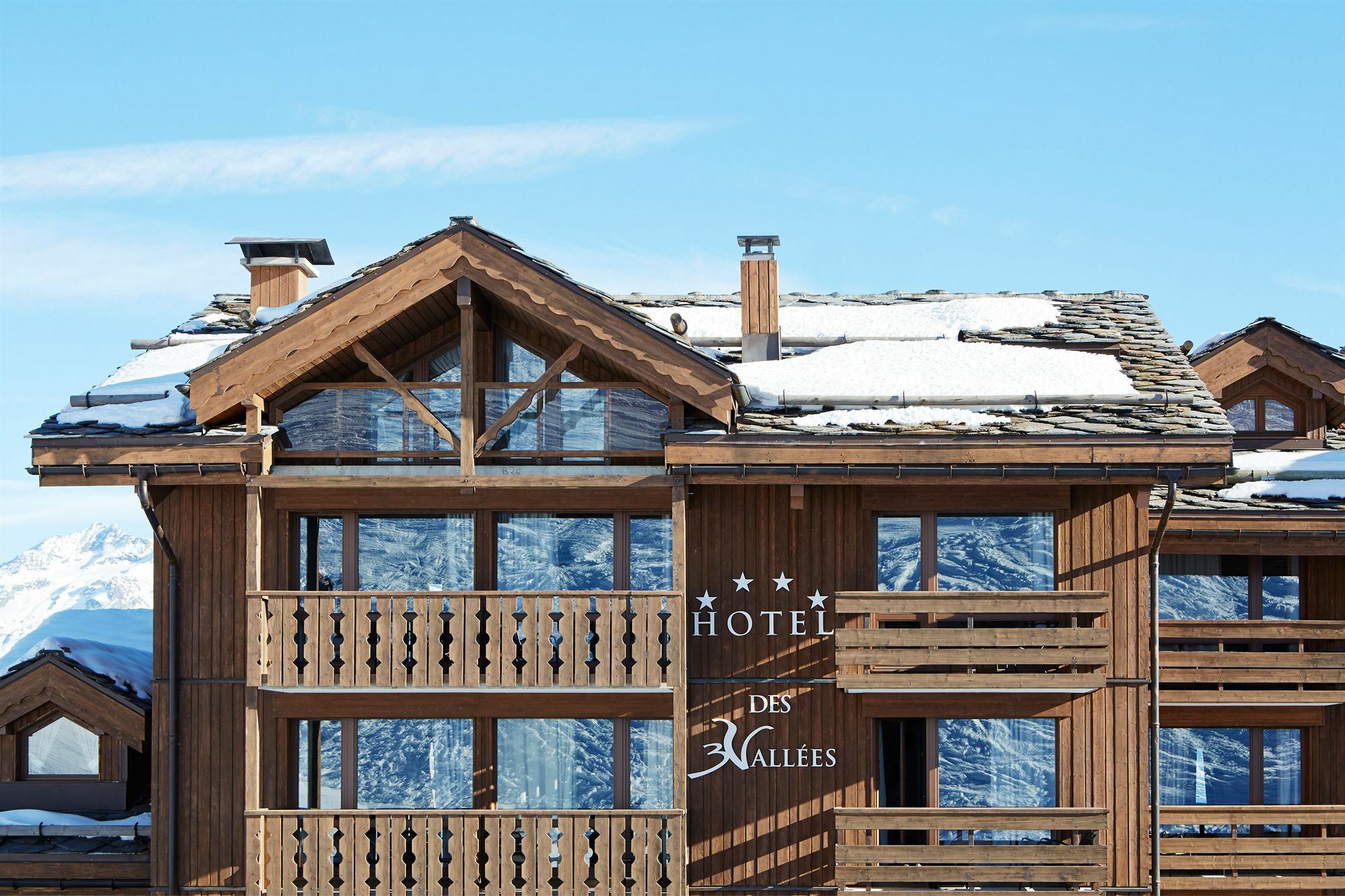 Hotel Des Trois Vallees Courchevel Kültér fotó